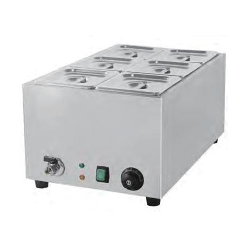 Machine à Bain Marie électrique à combustion sèche : réchauffement fiable des aliments pour les cuisines commerciales