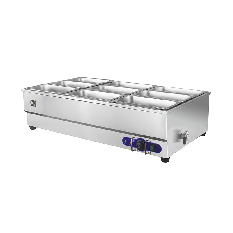 Machine de cuisine à panini électrique commerciale en acier inoxydable : deux plaques chauffantes et une charnière qui sait flotter